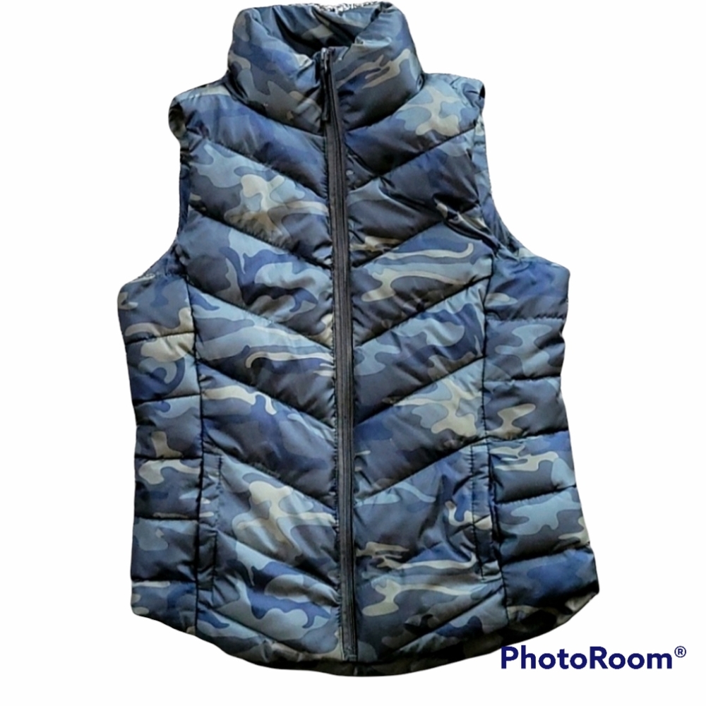 Camo Puffer Jacket